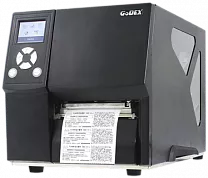 Принтер GoDEX ZX430i, промышленный принтер начального уровня (металлический корпус и конструкция), 300 DPI, 4 ips, цветной ЖК дисплей, (дюймовая втулка риббона)