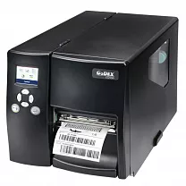 Принтер GoDEX EZ-2250i, промышленный принтер (металлический корпус, литая несущая конструкция), 203 DPI, 7 ips,  цветной ЖК дисплей, и/ф RS232/USB/TCPIP+USB HOST, (дюймовая втулка риббона)
