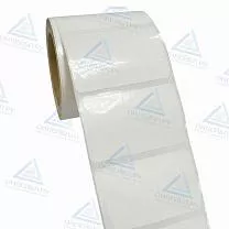 Термотрансферные этикетки 50x31 полипропилен