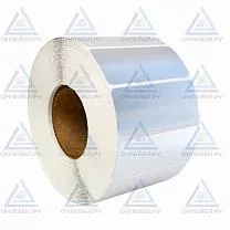 Этикетки PET Matt Chrome 100x50