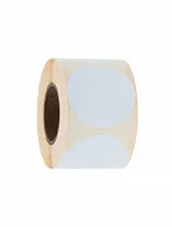 Термоэтикетки 35x35 ЭКО форма круглая