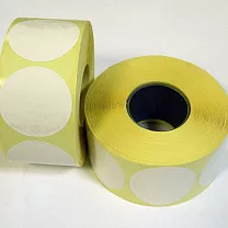 Термоэтикетки  40x40 ЭКО форма круглая