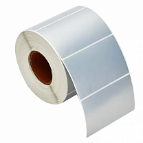 Этикетки PET Matt Chrome 80x60